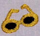 Sun Glasses - Summer Embroidery