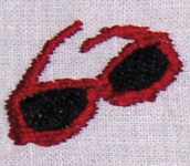 Sun Glasses - Summer Embroidery