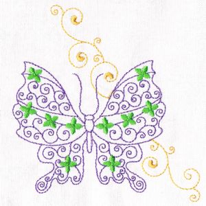Butterfly Embroidery Designs 02