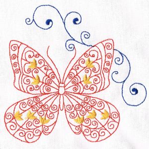 Butterfly Embroidery Designs 05