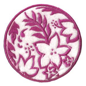 Coaster Embroidery Designs 02