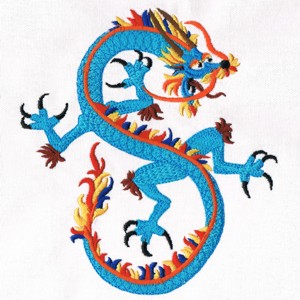 Dragon Embroidery Designs 02