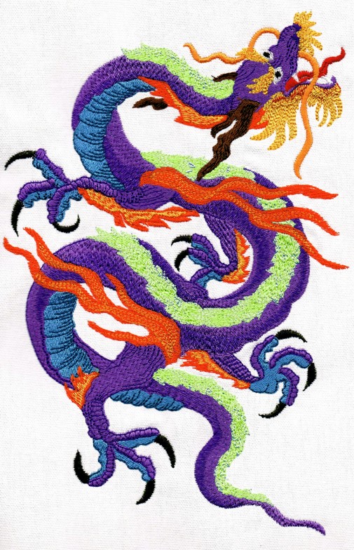 Dragon Embroidery Designs