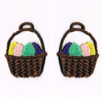 Easter Embroidery Designs - Easter Basket Charm