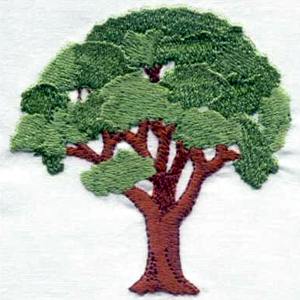 Chestnut Tree Embroidery Design