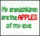 Grandchildren are the apples of my eye 2