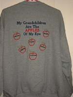 Apples Sweatshirt Jacket 3