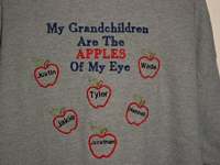 Apples Sweatshirt Jacket 2