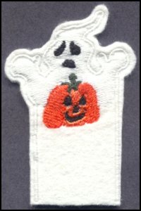 Ghost Puppet - Holiday Embroidery Designs