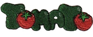 Kitchen Embroidery Designs Tomato