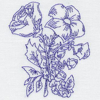 Floral Rhapsody 09 - Machine Embroidery Design