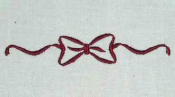 Ribbon Bow - 1 color.