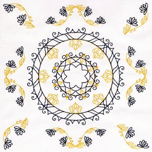 Machine Embroidery Quilt 09
