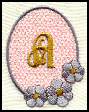Monogram Embroidery A.