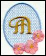 Monogram Embroidery M.