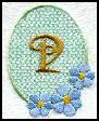 Monogram Embroidery P.