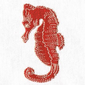 Under The Sea Embroidery - Sea Horse