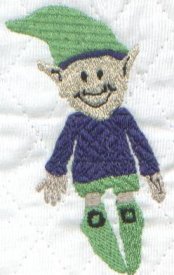Wizardry Embroidery Designs - Boy Elf